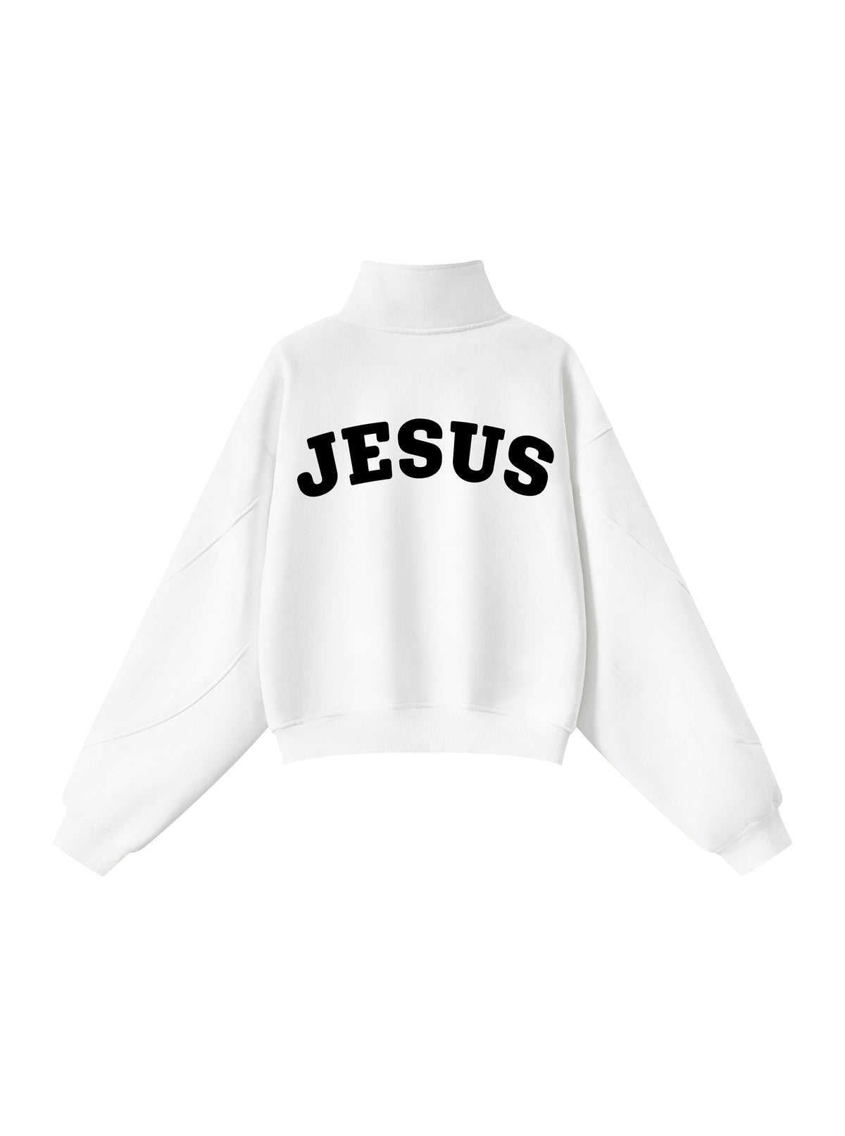 JESUS- High quality Quarter Zip Sweater
