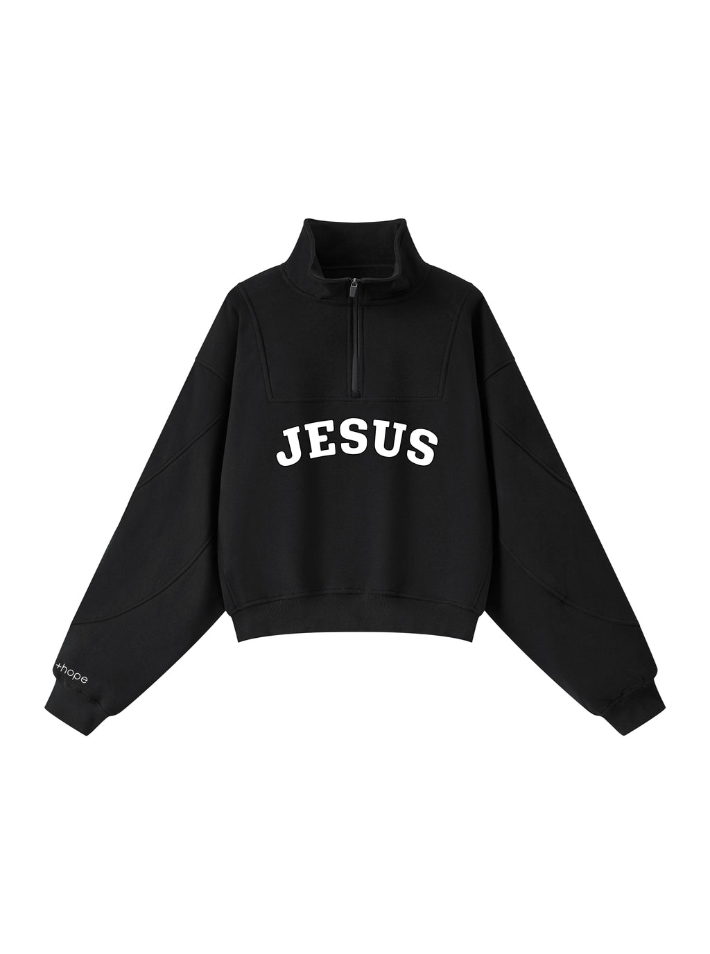 JESUS - High Quality Quarter Zip Sweater