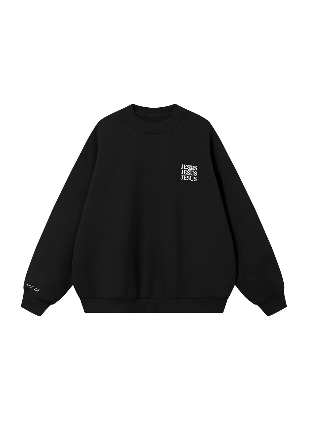 JESUS FLOWER - Premium Heavyweight Sweater