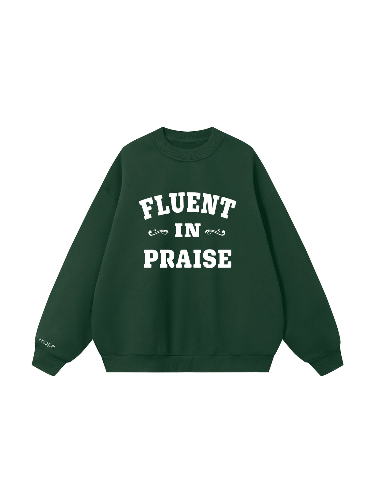 FLUENT IN PRAISE Premium Heavyweight  Sweater